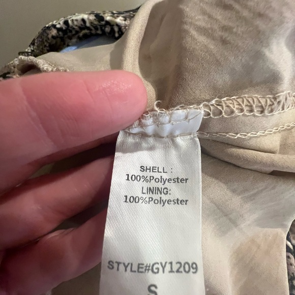 DO+BE. Animal print dress - Picture 5 of 6